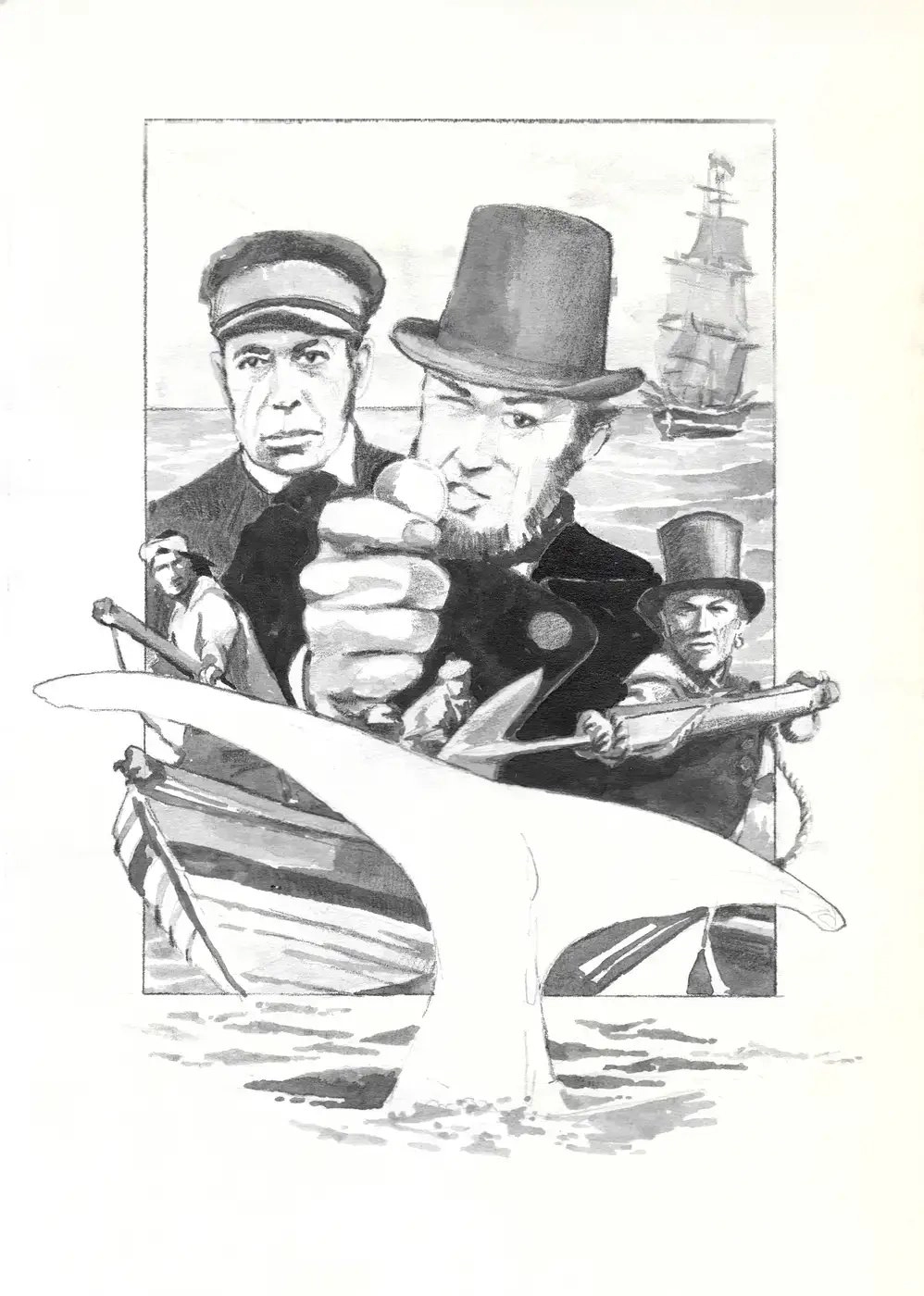 Moby Dick Illustration